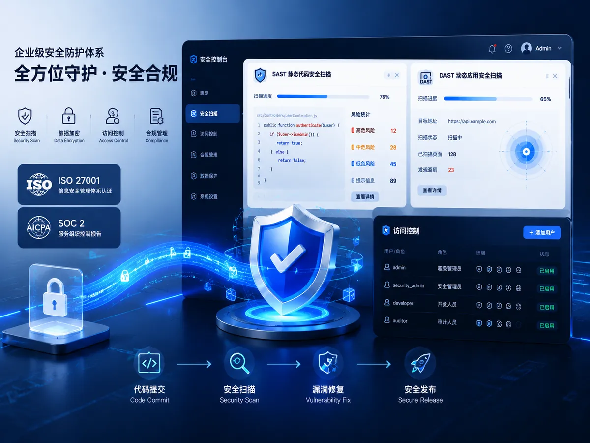 安全合规仪表盘